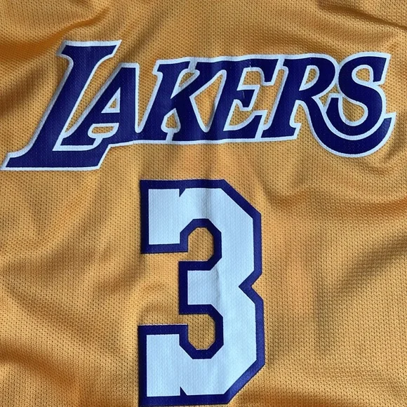 Rare Vintage Reebok NBA Los Angeles LA Lakers Devean George Basketball Jersey XL - Picture 2 of 9